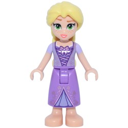 Rapunzel, Big eyes, Flowers