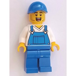 Blue Overalls, Blue Cap