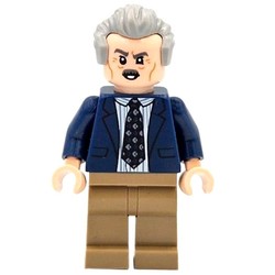 J. Jonah Jameson, Dark Blue Suit, Light Bluish Gray Hair