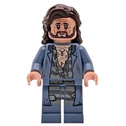 Sirius Black, Sand Blue Prison Outfit with Long Jacket