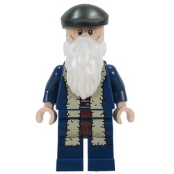 Leonardo da Vinci, Black Cap, Neck Bracket