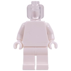Monochrome, White with Trans-Clear Head