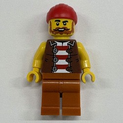 Sailor, Dark Orange Legs, Red Bandana