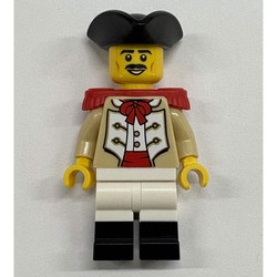 Marine, Male, Red Epaulette, Black Tricorn