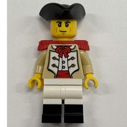 Marine, Male, Red Epaulette, Black Tricorn