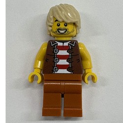 Sailor, Dark Orange Legs, Tan Hair