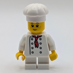 Chef, White Short Legs