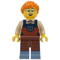 Author, Orange Hair
