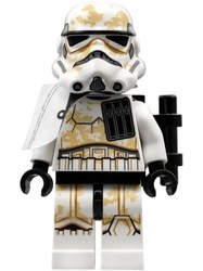 Sandtrooper Sergeant, White Pauldron, Neck Bracket