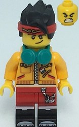 Monkie Kid - Angry, Orange Torso