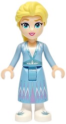 Elsa - Medium Blue Dress, Big Eyes