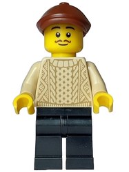 Painter - Tan Torso, Black Legs, Reddish Brown Cap