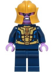 Thanos, Dark Blue and Gold Outfit, Dark Blue Arms