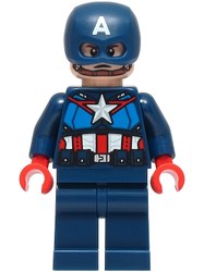 Captain America, No Wings on Helmet