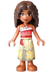 Moana, Sienna Brown, Tan Skirt (5828 Hair)