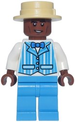 Dapper Dans Quartet Member, Dark Azure Suit