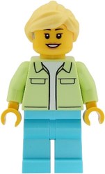 Yellowish Green Torso, Medium Azure Legs, Bright Light Yellow Hair