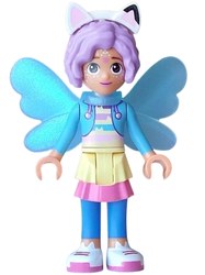 Gabby, Medium Lavendar Hair, Fairy Wings