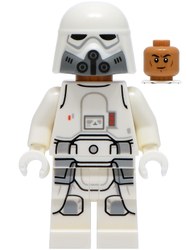 Imperial Remnant Snowtrooper, Medium Nougat Head