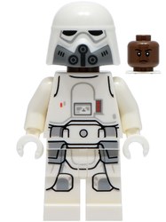 Imperial Remnant Snowtrooper, Umber Brown Head