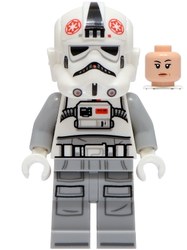 AT-AT Driver, White Uniform, Printed Legs
